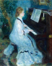Pjer Ogist Renoar - Žena za klavirom