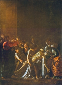 Mikelanđelo Merizi da Karavađo - Lazarevo vaskrsenje 