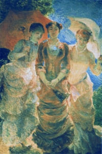 Mari Brakmon - Tri žene sa suncobranima