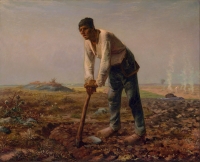 The Man with a Hoe by Jean-François Millet is a symbol of the working class
