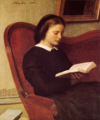Anri Fanten Latur - Žena čita