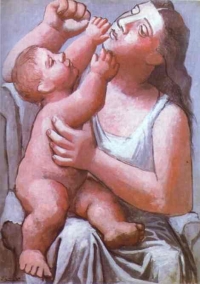 Pablo Pikaso - Majka i dete