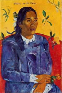 Pol Gogen - Žena sa cvetom