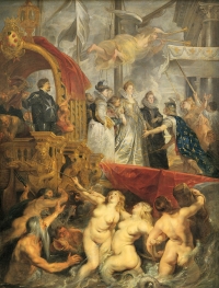 Piter Pol Rubens - Iskrcavanje Marije Mediči u Marseju