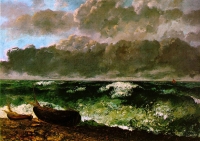 Gustav Kurbe - Uzburkano more