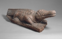 Skulptura krokodila