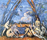 The Large Bathers by Paul Cézanne is a masterpiece of modern art