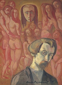 Emil Bernar - Simbolički autoportret