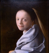 Jan Vermer - Portret mlade žene