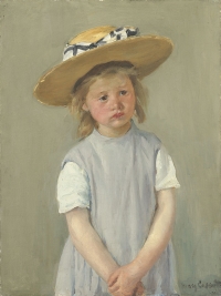 Meri Kasat - Dete sa slamnatim šeširom