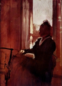 Edgar Dega - Žena na prozoru