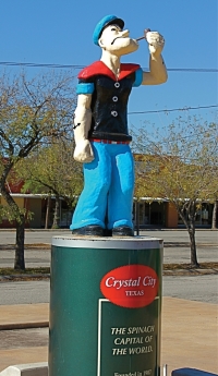 Statua Popaja - Kristal Siti