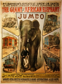 Slon Džambo iz Barnumovog cirkusa