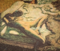 Pjer Bonar - Žena drema na krevetu
