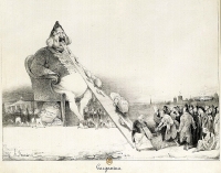 Social caricature Gargantua by Honoré Daumier 