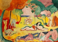 Greatest Fauve painting The Joy of Life by Henri Matisse