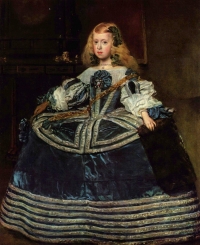 Dijego Velaskez - Infantkinja Margarita Tereza u plavoj haljini