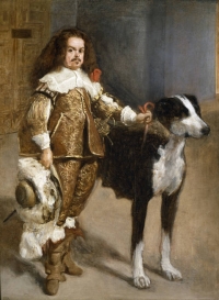 Dijego Velaskez - Portret patuljka sa psom