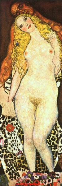 Gustav Klimt - Adam i Eva