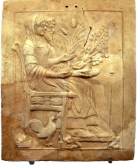 Pinax of Persephone and Hades from Locri