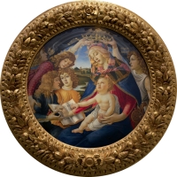 Sandro Botičeli - Bogorodica sa detetom i pet anđela (Madona del Manjifikat)