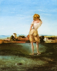 Salvador Dali - Devojka sa loknama