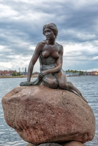 Statua Male sirene - Kopenhagen