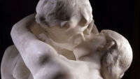 Auguste Rodin's inspiration for The Kiss